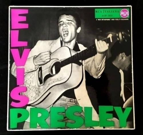 ELVIS PRESLEY  33 RPM   ITALY  A12P 0031   ELVIS   TOP RARE   1   ISSUE  NO DATE 