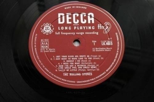 THE ROLLING STONES  1st Album  RARER ORIG UK 1964 EX   HARDLY PLAYED LP  LOVELY 