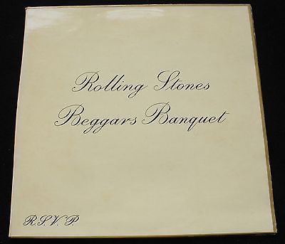 ROLLING STONES Beggars Banquet UK 1st Pressing 1968 Decca LP MINT  Psych