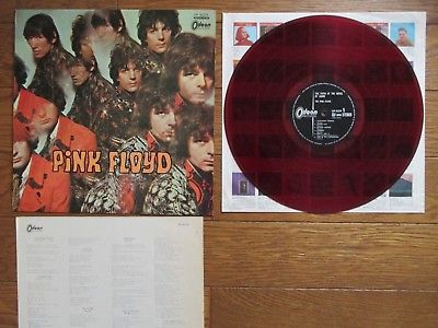 PINK FLOYD Piper At The Gates Of Dawn JAPAN LP RED WAX     OP 8229