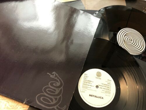 bånd Kunstig galleri Metallica Black Album Vinyl 2LP Swirl Vertigo 510 022 1 OIS 1991 : Sold in  Hoppegarten