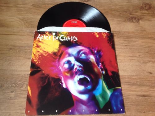 Alice In Chains Facelift Vinyl Rare OOP  Grunge  Nirvana  First Pressing 