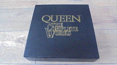 Queen   The Complete Works Fully Signed Autographed 1985 UK 14 x LP BOXED SET