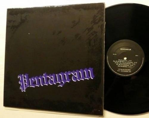PENTAGRAM self titled LP 1st press MINT  1984 USA Doom Metal   Rp482