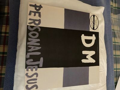 Depeche Mode Personal Jesus Blue Colored Record Rare 12  Vinyl Australia X14908