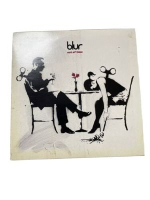 Blur Out Of Time 7       Vinyl Banksy Cover