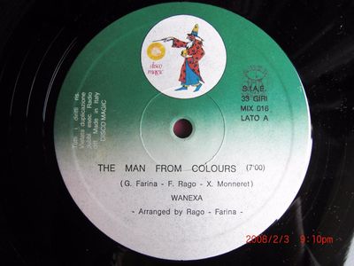 Wanexa   The Man From Colours   Disco Magic ORIG ULTRA RARE ITALO DISCO 12  HEAR