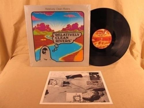 RELATIVELY CLEAN RIVERS Private California Electric Folk Psych LP in shrink TOP