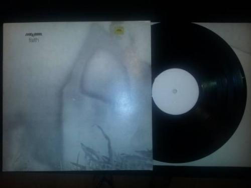The Cure  Faith  LP   PROMO   TEST PRESSING   WHITE   BLACK LABEL   Vinyl RARE 