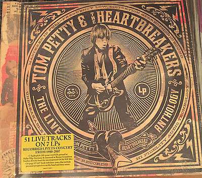 TOM PETTY AND THE HEARTBREAKERS  The Live Anthology  7LP Vinyl FACTORY SEALED  