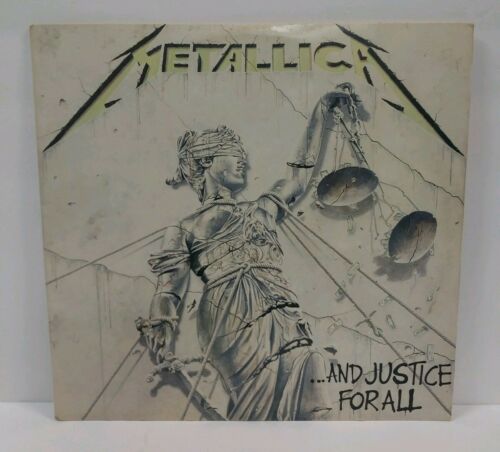 Metallica      And Justice For All 2x Vinyl LP 60812 1 9 60812 1 US Orig 1988