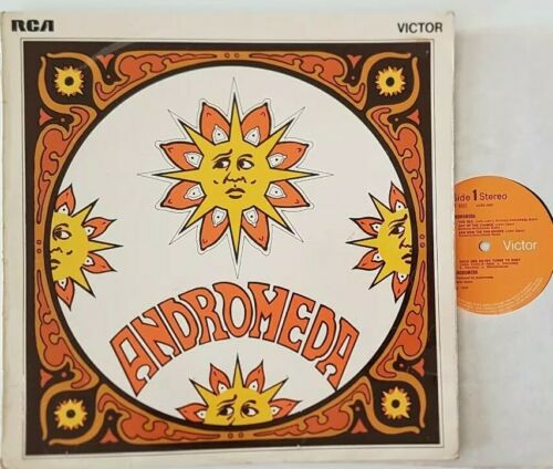 Rare Andromeda LP  S T 1969 SF 8031  1st UK Vinyl Press  Psychedelic Prog Rock