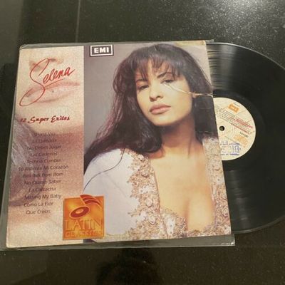 Selena 12     xitos Lp RARE 1994 Ecuador Shakira Paulina Rubio Guzm    n Trevi Thalia