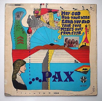 PAX   MAY GOOD    HEAVY PERU PSYCH ORIGINAL 1971 SONO RADIO VINYL LP POKORA BOOK