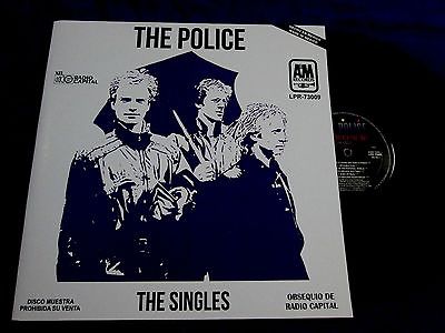 Sting The Police                 Roxanne Every Breath You Take The Singles Rare 12  Promo LP 