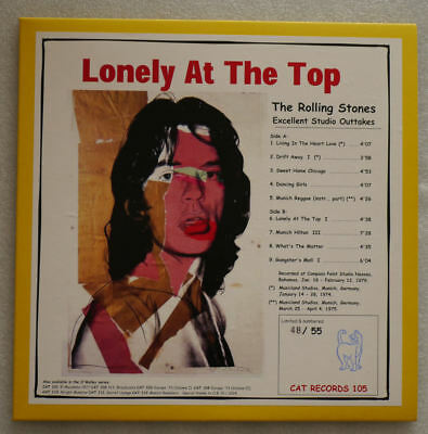 The Rolling Stones Lonely At The Top LP Andy Warhol Art L m ted  48 55