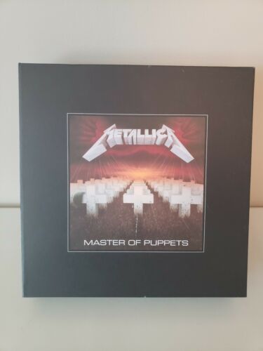 Metallica Master Of Puppets Triple Vinyl Deluxe CD DVD Cassette Tape NEW Sealed