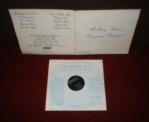 ROLLING STONES Beggars Banquet LP 1968 JAMAICAN LONDON 1st   300 COPIES ONLY  