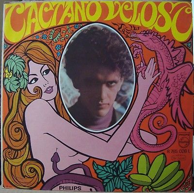 CAETANO VELOSO 1968        S T        Psych Tropicalia Original PHILIPS Nm LP BRAZIL HEAR