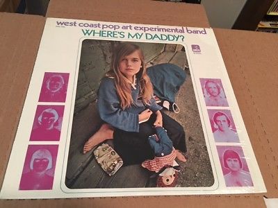 WEST COAST POP ART EXP BAND    WHERE S MY DADDY     1969  PSYCH VINYL LP  PROMO 
