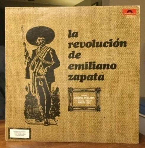 LA REVOLUCION DE EMILIANO ZAPATA LP RARE MEXICAN 2ND PRES ACID ROCK PSYCH POKORA