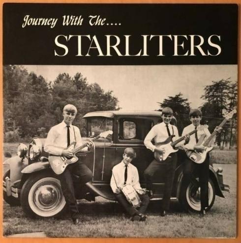 Journey With the    STARLITERS  JUSTICE JLP 124 MONO 1966 NC GARAGE TOP LP NM 