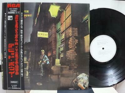 DAVID BOWIE   ZIGGY STARDUST  RARE PROMO JAPAN 1ST PRESS 1972 LP w OBI TOP NM 