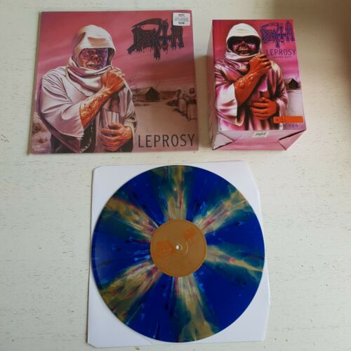 Death Leprosy Bust   LP Deluxe Package Limited 500 Metal Slayer Obituary  