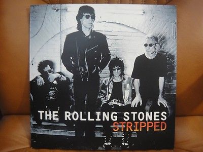 ROLLING STONES    STRIPPED   UK   2LP   1st PRESS   COMPLETE