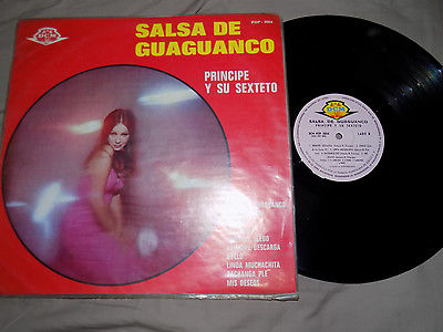PRINCIPE Y SU SEXTETO SALSA LP VENEZUELA LISTEN    VG    TO EX    SALSA DE GUAGU