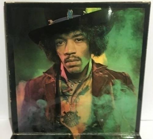 Jimi Hendrix  Electric Ladyland  BLUE TEXT UK 1st Press  Vinyl EX   Cover  Ex 