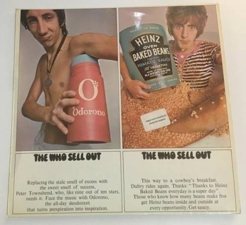 The Who Sell Out UK Track original Vinyl LP Stereo Sticker Poster All Ex    9 10