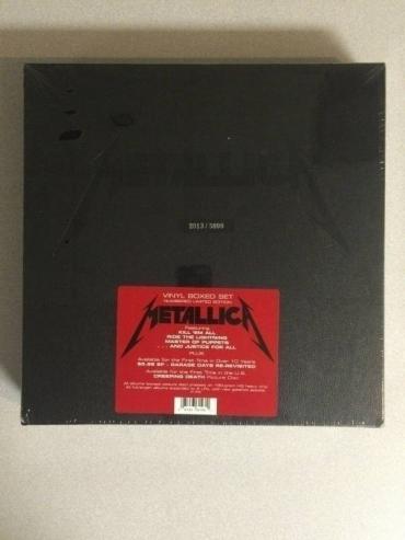 METALLICA  Vinyl Boxed Set NUMBERED LIMITED EDITION 10 LP  NEW 180g SEALED 2004