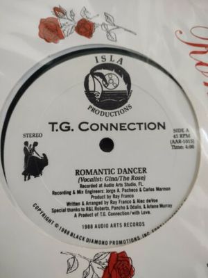 TG CONNECTION Romantic Dancer NM was sealed Italo Disco  freestyle Extreme Rare 