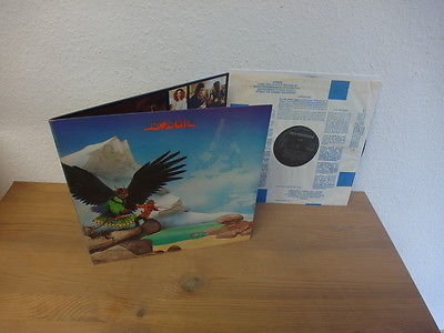 BUDGIE NEVER TURN YOUR BACK ON A FRIEND  UK LP 1973 MINT WELCH PROG 