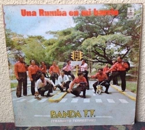 BANDA TT  UNA RUMBA EN MI BARRIO SCARCE HEAVY SALSA GUAGUANCO LP VENEZUELA