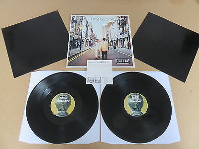 OASIS    Whats The Story   Morning Glory CREATION ORIGINAL UK 1ST PRESSING 2x LP