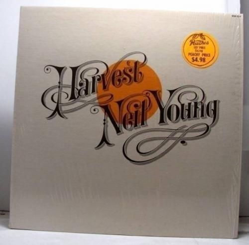 Neil Young Harvest Gatefold Press 1978 USA RARE Red Label LP Crosby Stills Nash