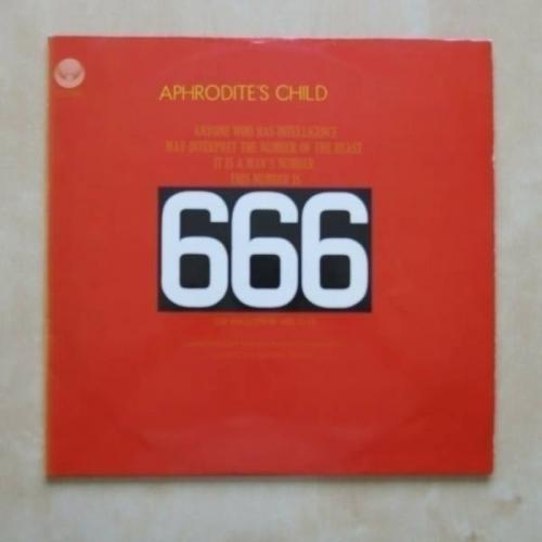 APHRODITE S CHILD 666 Original UK Vertigo Swirl double vinyl LP 1972