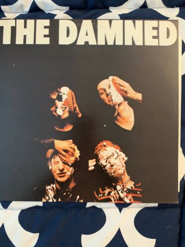Rare Punk Damned Holland Fan Club LP Signed By All 4 Original Members   1977