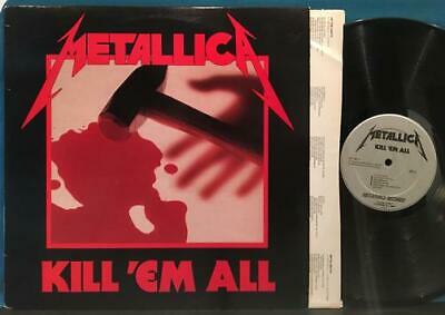 METALLICA KILL  EM ALL ORIG 1983 MEGAFORCE LP STERLING THRASH METAL CLIFF BURTON