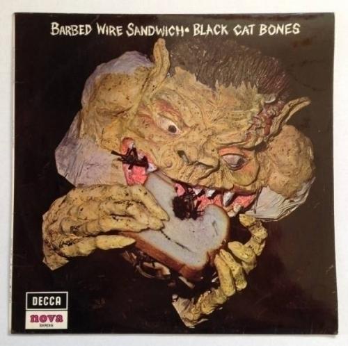BLACK CAT BONES   Barbed Wire Sandwich   1969 UK 1st Press DECCA NOVA STEREO LP