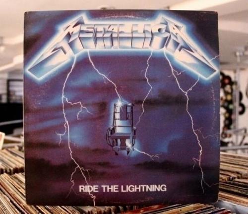 Metallica   Ride The Lightning Vinyl  LP  Album  Reissue 