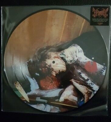 MAYHEM THE TRUE Dawn of the Black Hearts RARE PICTURE LP hellhammer sodom disc