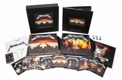 Metallica Master Of Puppets Triple Vinyl Deluxe CD DVD Cassette Tape NEW SEALED