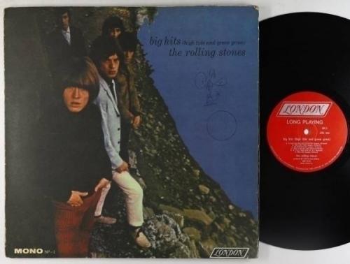 Rolling Stones   Big Hits LP   London   Ultra Rare Withdrawn Matte Cover Mono