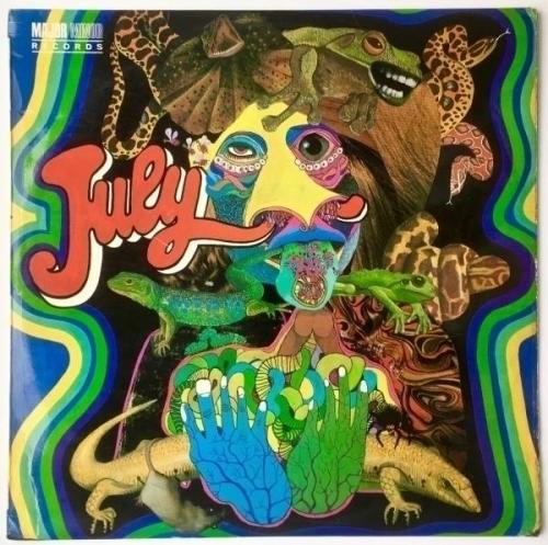 JULY original copy of ultra rare 1968 UK Major Minor psych masterpiece LP 