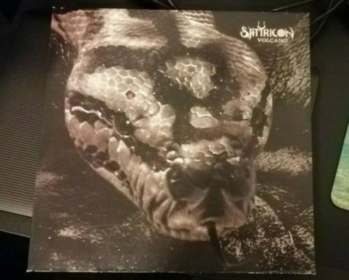 Satyricon Volcano double Clear 2 X LP vinyl first press black metal rock