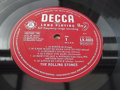 The Rolling Stones 1964 UK 1st LP 1964 WITH FLIPBACK SLEEVE MINT MINUS    LISTEN