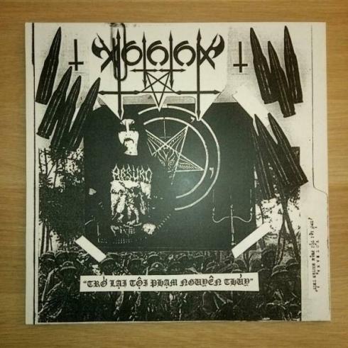 VOTHANA   EVIL   Split Lp Black Metal Vinyl Record limited to 250 copies